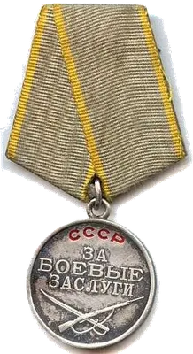 «Jangovar xizmatlari uchun» medali