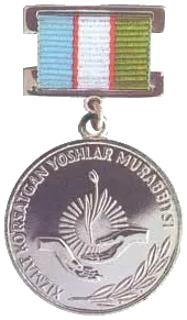 O'zbekistonda xizmat ko'rsatgan yoshlar murabbiysi
